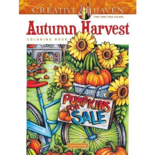 Dover publications inc. Creative Haven Autumn Harvest Coloring Book (häftad)