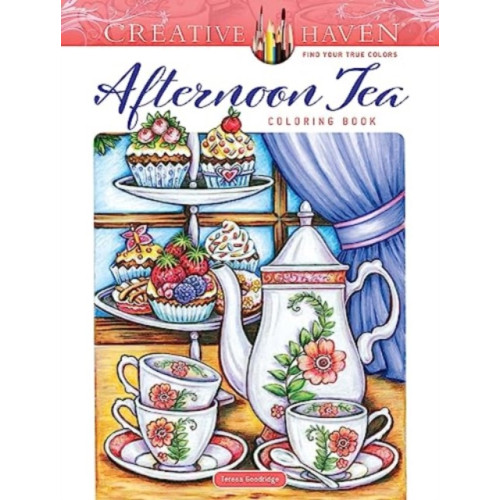 Dover publications inc. Creative Haven Afternoon Tea Coloring Book (häftad)