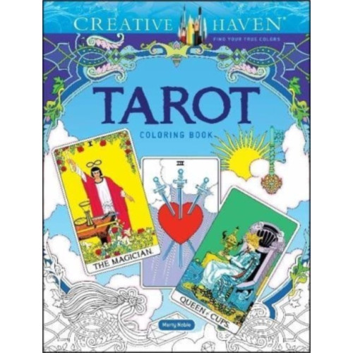 Dover publications inc. Creative Haven Tarot Coloring Book (häftad)