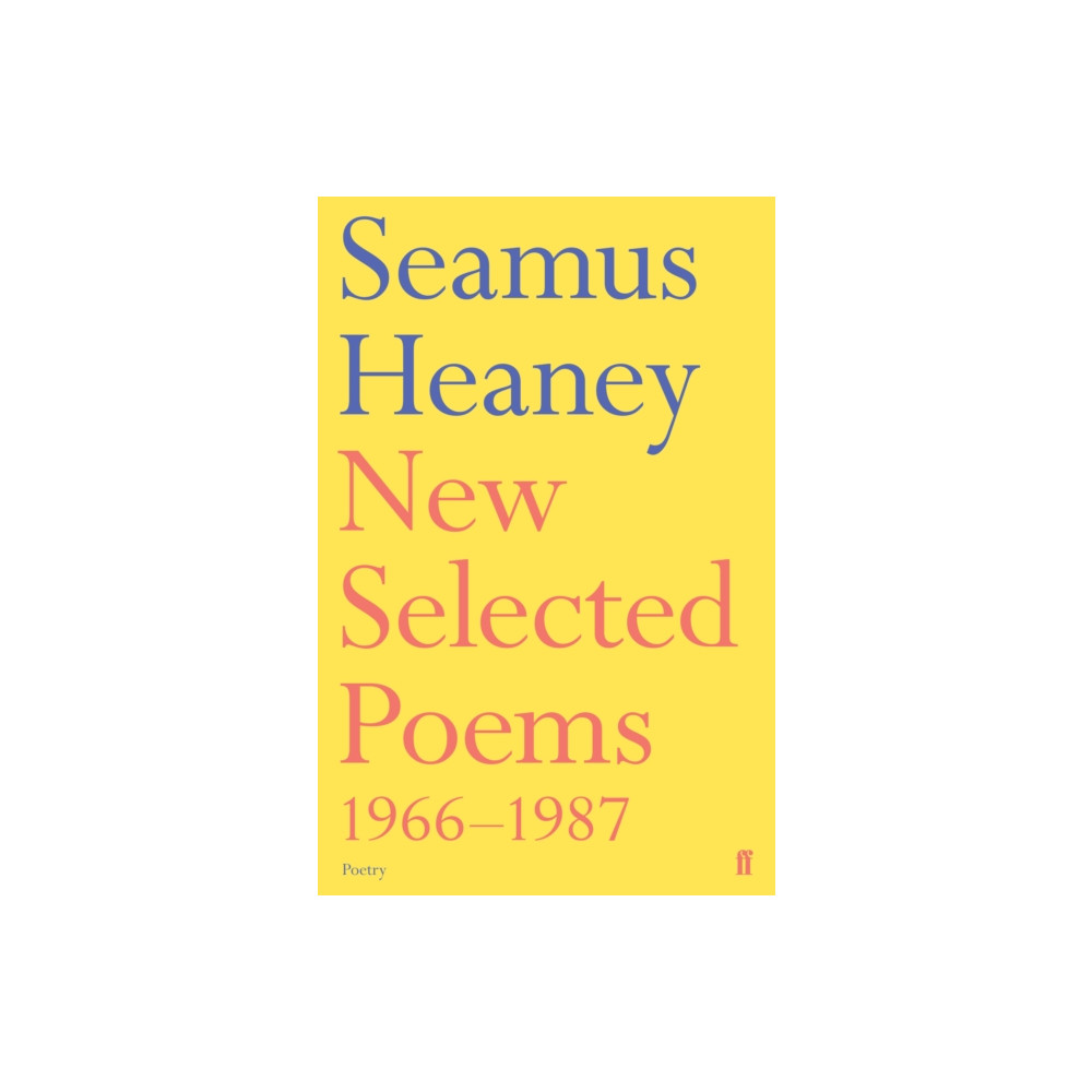 Produktbild för New Selected Poems 1966-1987 (häftad, eng)