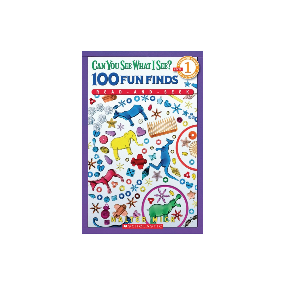 Produktbild för Can You See What I See? 100 Fun Finds Read-and-seek (Scholastic Reader, Level 1) (häftad, eng)