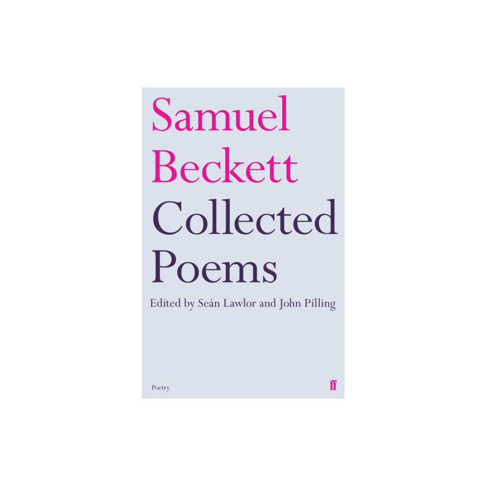 Produktbild för Collected Poems of Samuel Beckett (häftad, eng)