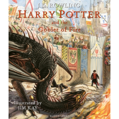 Scholastic Inc. Harry Potter and the Goblet of Fire: The Illustrated Edition (Harry Potter, Book 4) (inbunden, eng)