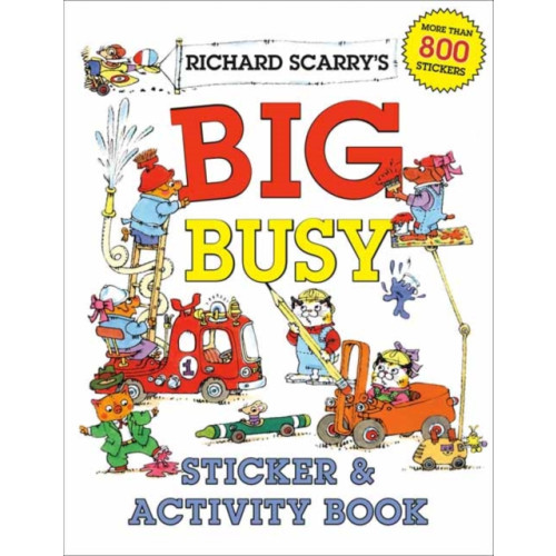 Random House USA Inc Richard Scarry's Big Busy Sticker and Activity Book (häftad, eng)