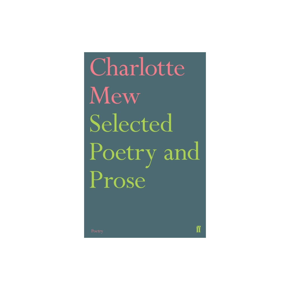 Produktbild för Selected Poetry and Prose (häftad, eng)