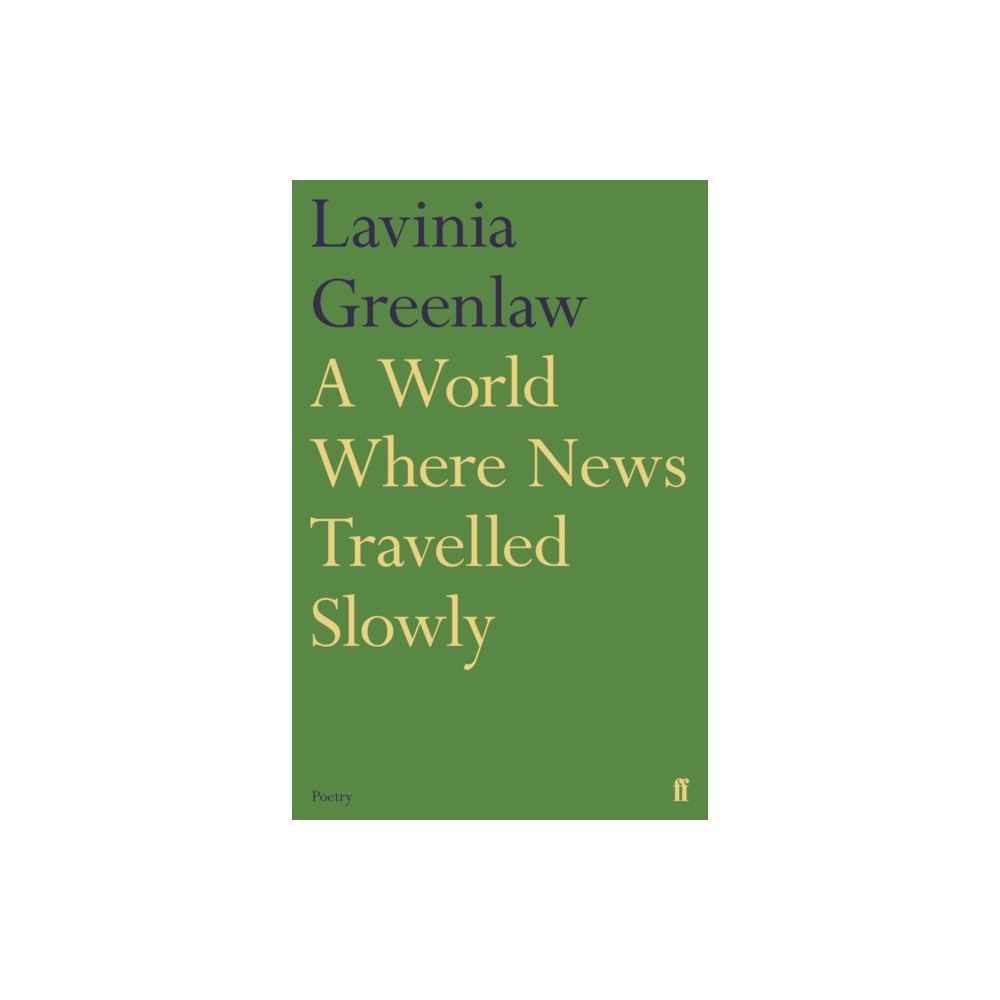 Produktbild för A World Where News Travelled Slowly (häftad, eng)