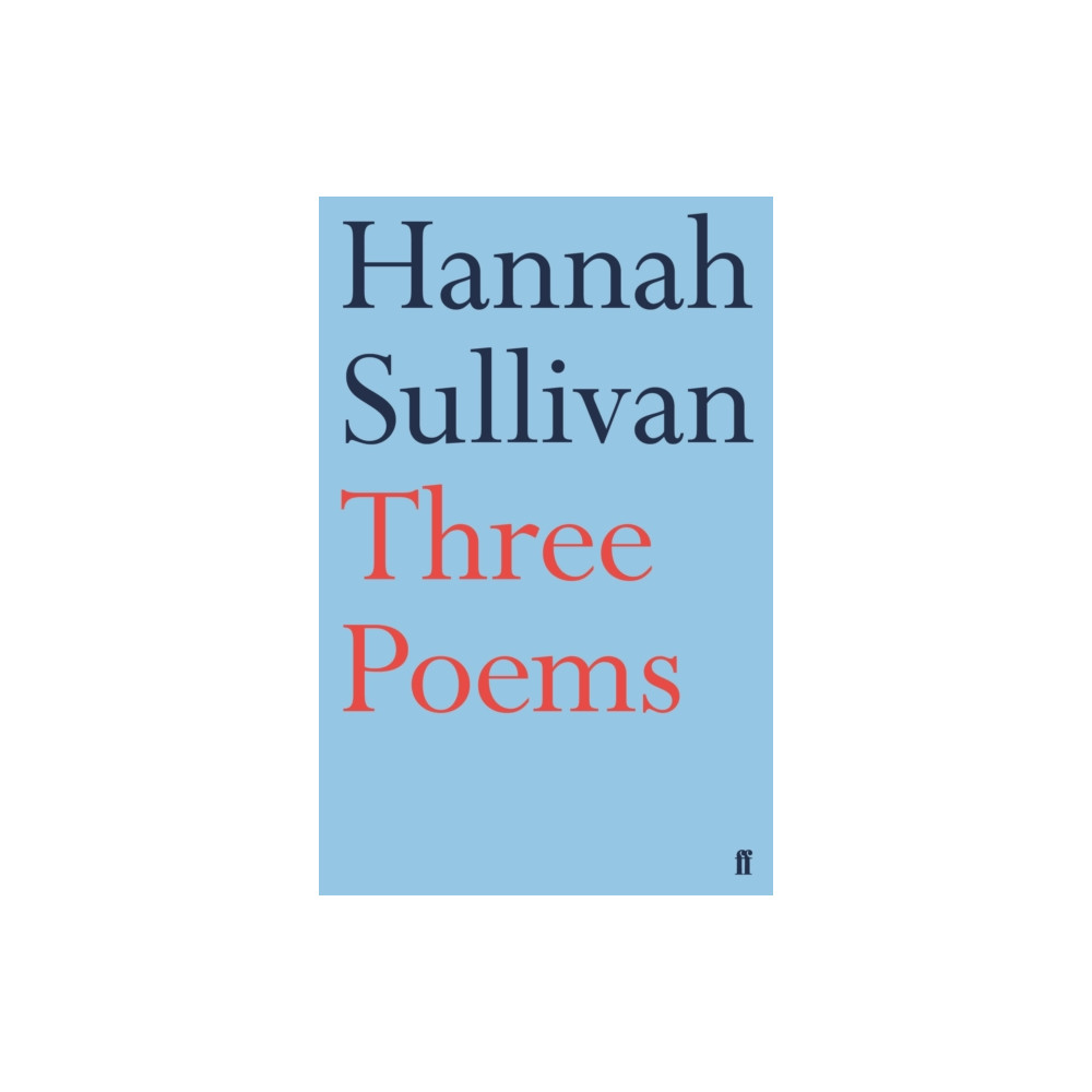 Produktbild för Three Poems (häftad, eng)