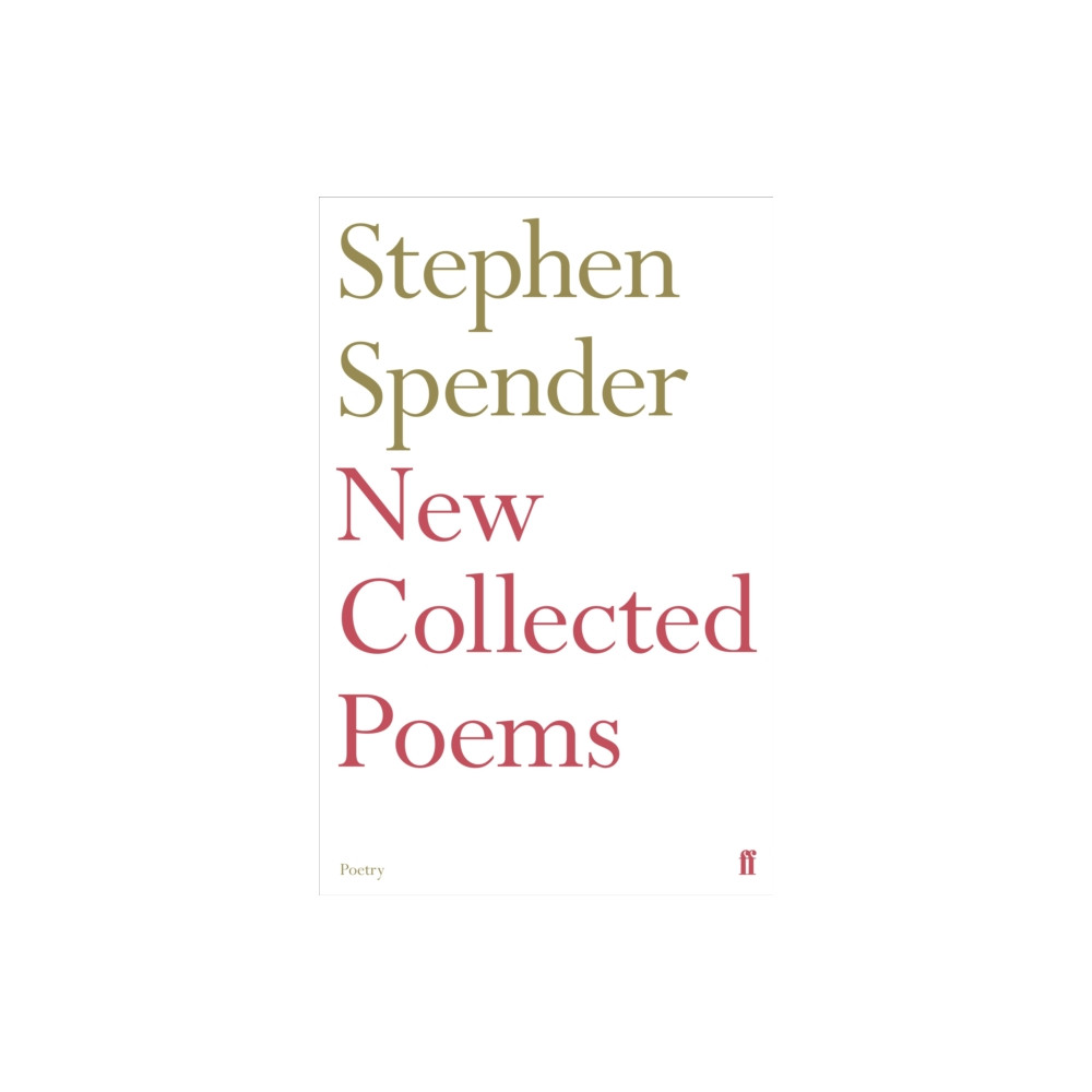 Produktbild för New Collected Poems of Stephen Spender (häftad, eng)