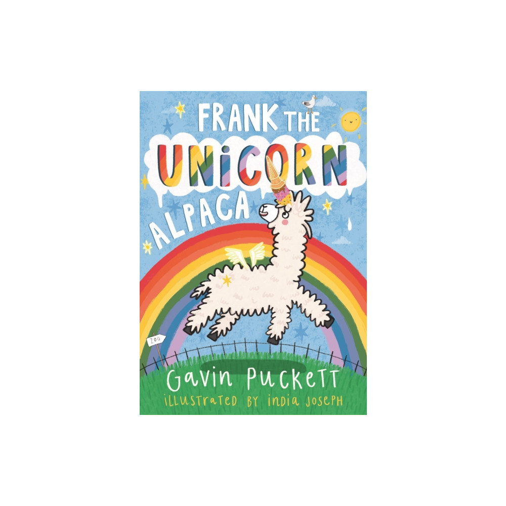 Produktbild för Frank the Unicorn Alpaca (häftad, eng)