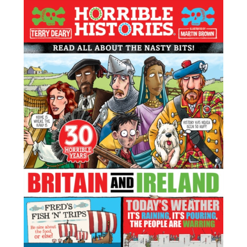 Scholastic Horrible History of Britain and Ireland (newspaper edition) (häftad, eng)