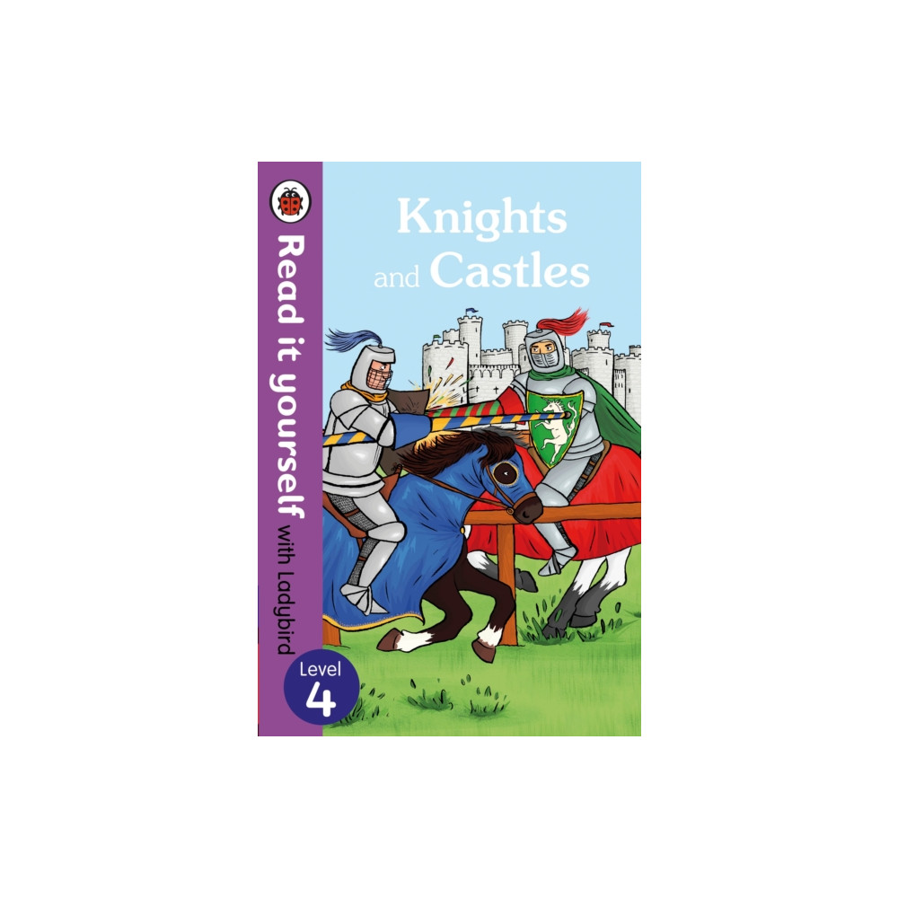 Produktbild för Knights and Castles - Read it yourself with Ladybird: Level 4 (non-fiction) (häftad, eng)