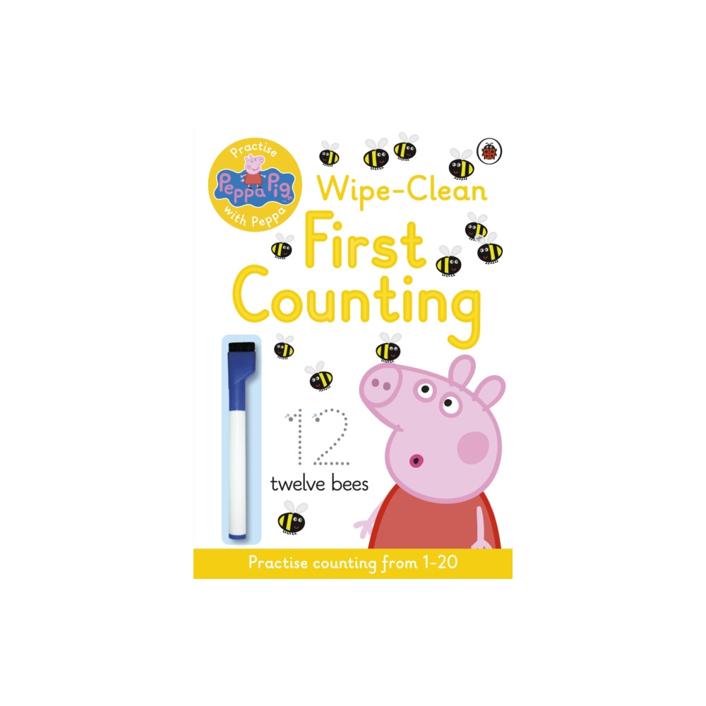 Produktbild för Peppa Pig: Practise with Peppa: Wipe-Clean First Counting (häftad, eng)