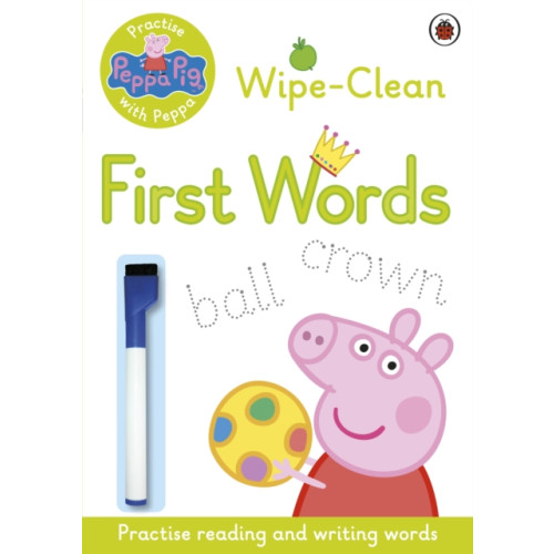Penguin Random House Children's UK Peppa Pig: Practise with Peppa: Wipe-Clean First Words (häftad, eng)