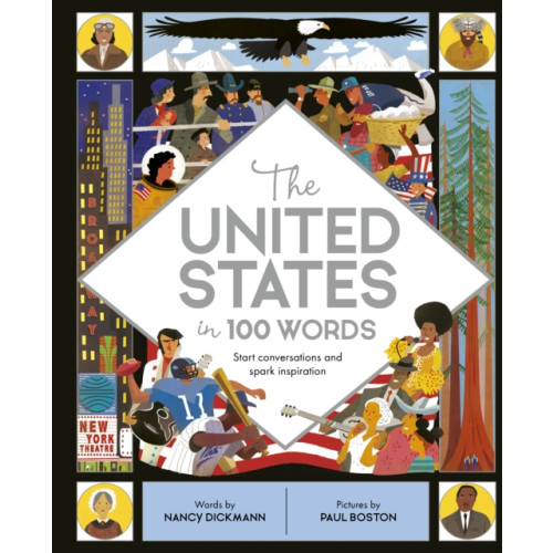 Quarto Publishing Plc The United States in 100 Words (inbunden, eng)