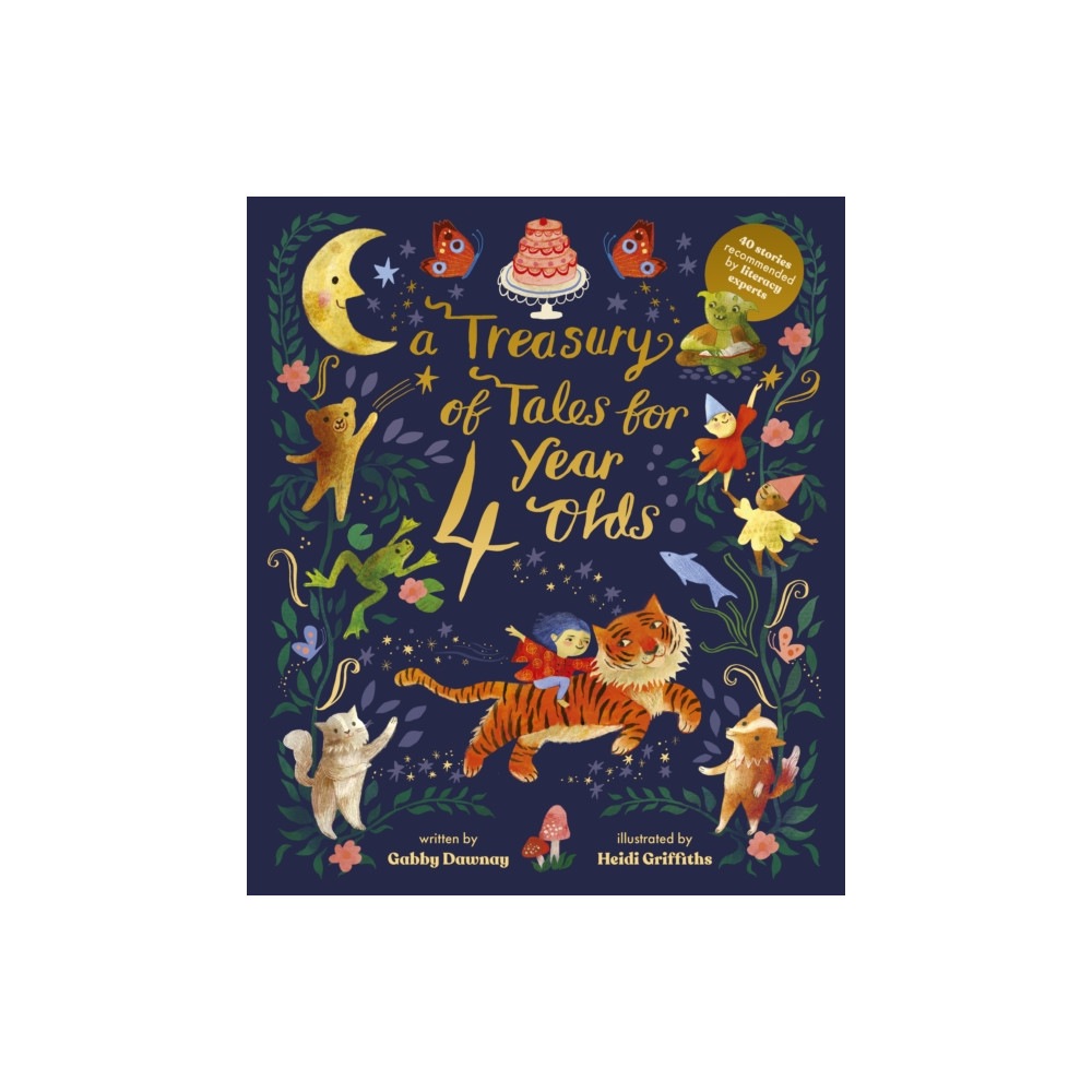 Produktbild för A Treasury of Tales for Four-Year-Olds (inbunden, eng)