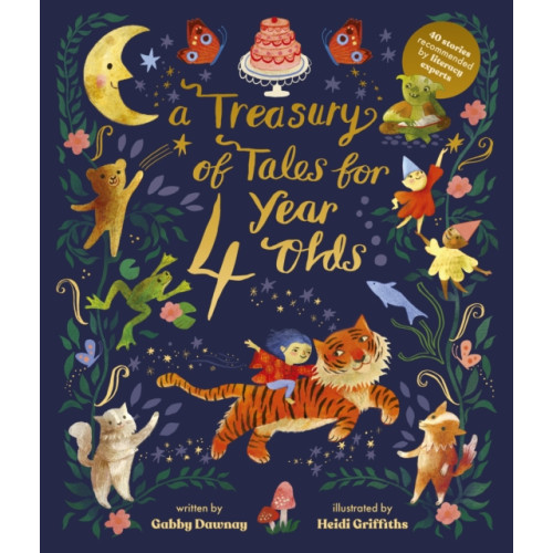 Quarto Publishing Plc A Treasury of Tales for Four-Year-Olds (inbunden, eng)