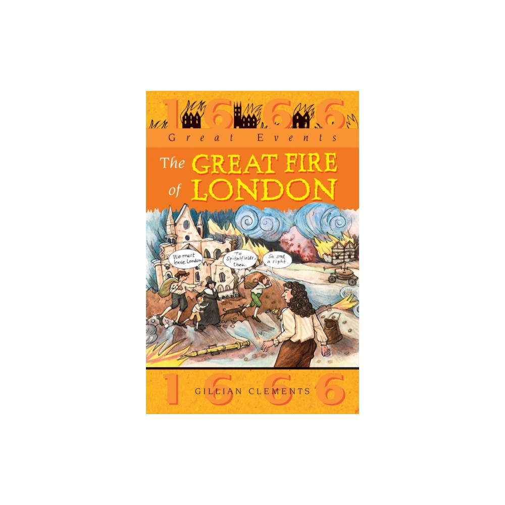 Produktbild för Great Events: Great Fire Of London (häftad, eng)