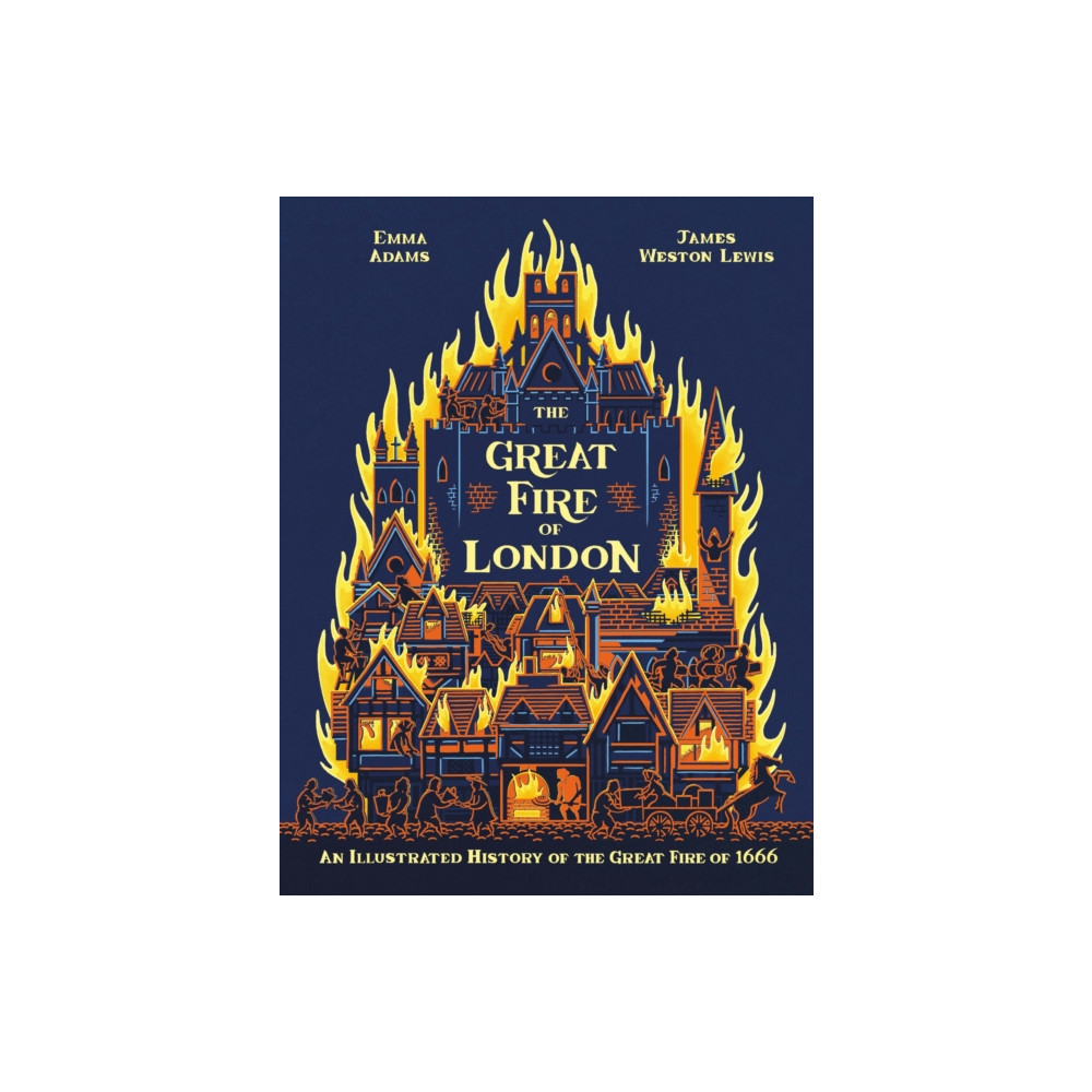 Produktbild för The Great Fire of London (inbunden, eng)