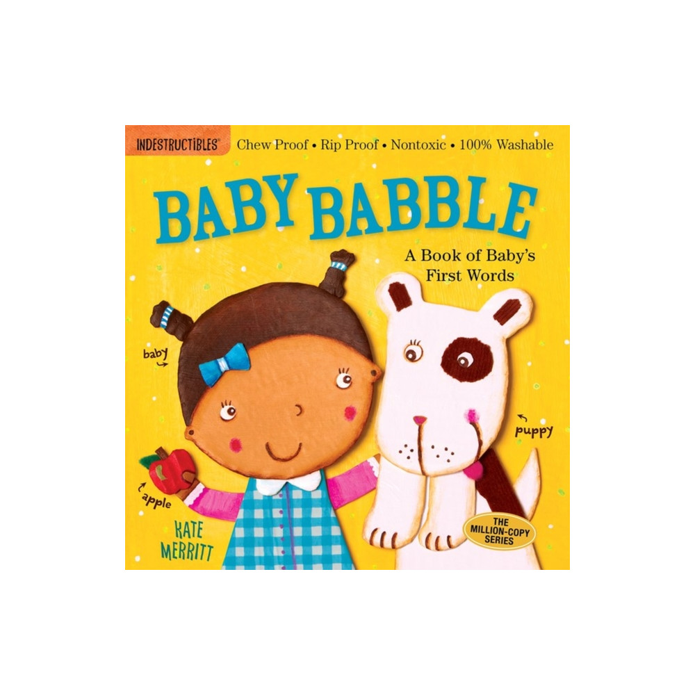 Produktbild för Indestructibles: Baby Babble: A Book of Baby's First Words (häftad, eng)