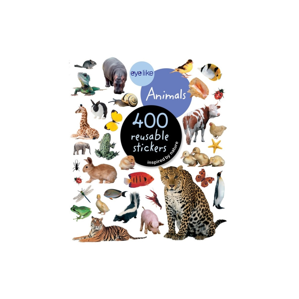 Produktbild för Eyelike Stickers: Animals (häftad, eng)