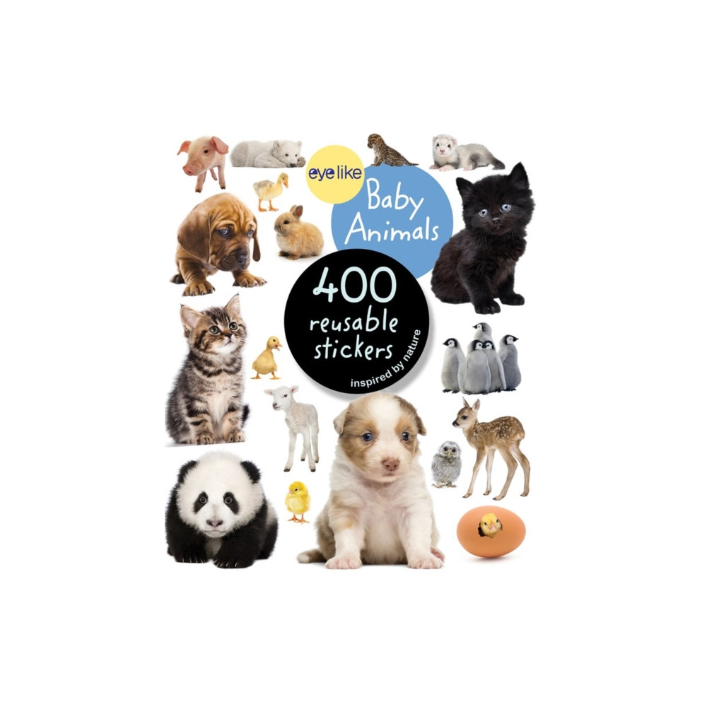 Produktbild för Eyelike Stickers: Baby Animals (häftad, eng)
