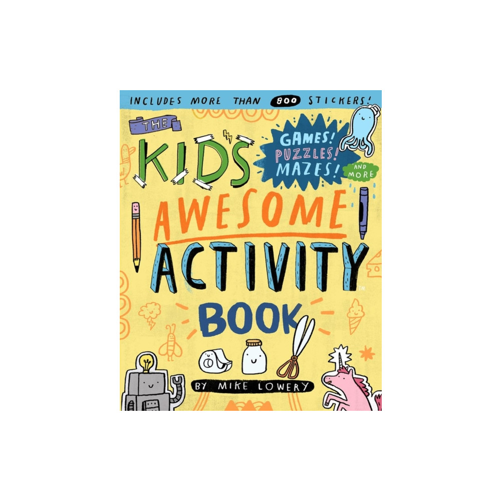 Produktbild för The Kid's Awesome Activity Book (häftad, eng)