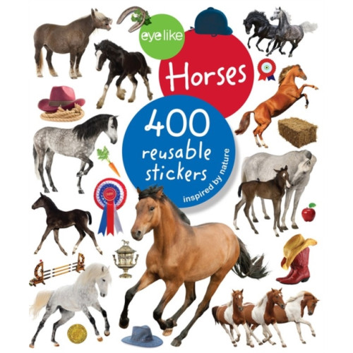 Workman Publishing Eyelike Stickers: Horses (häftad, eng)