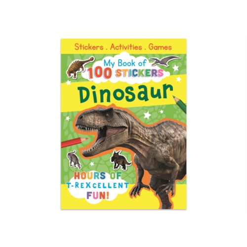 Robert Frederick 100 Stickers - Dinosaurs (häftad, eng)