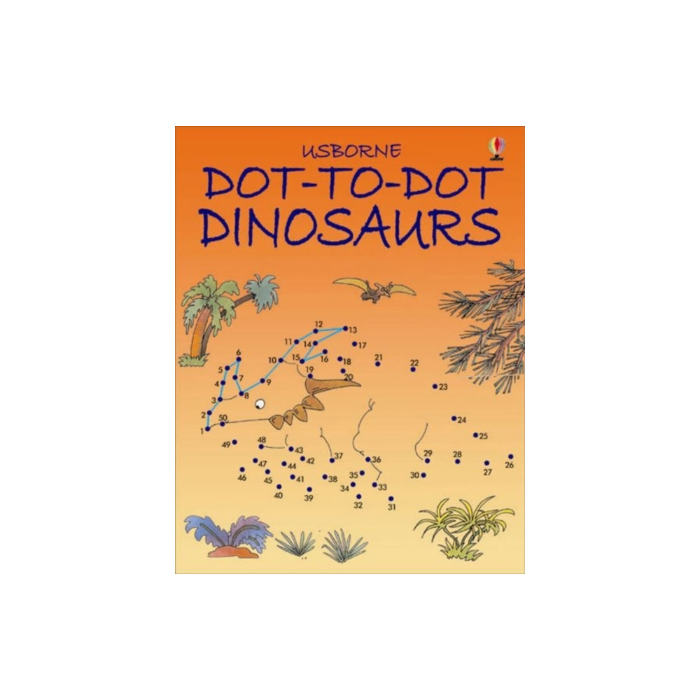 Produktbild för Dot-to-Dot Dinosaurs (häftad, eng)