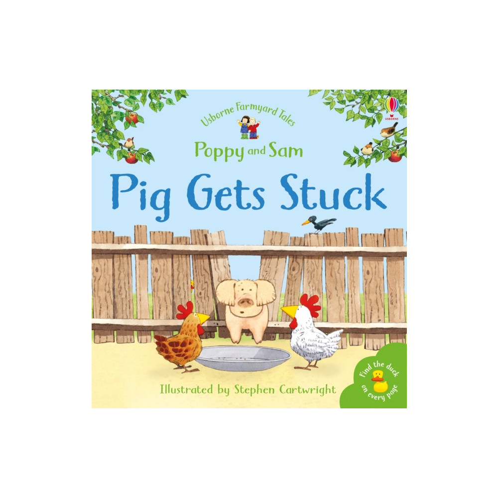 Produktbild för Farmyard Tales Stories Pig Gets Stuck (häftad, eng)
