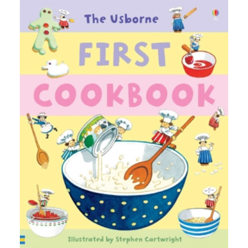 Usborne Publishing Ltd First Cookbook (bok, spiral, eng)