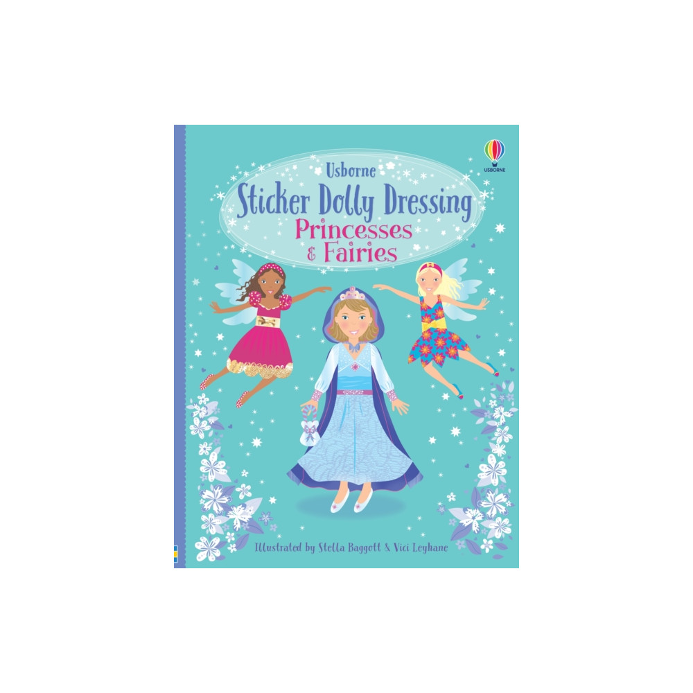 Produktbild för Sticker Dolly Dressing Princesses & Fairies (häftad, eng)