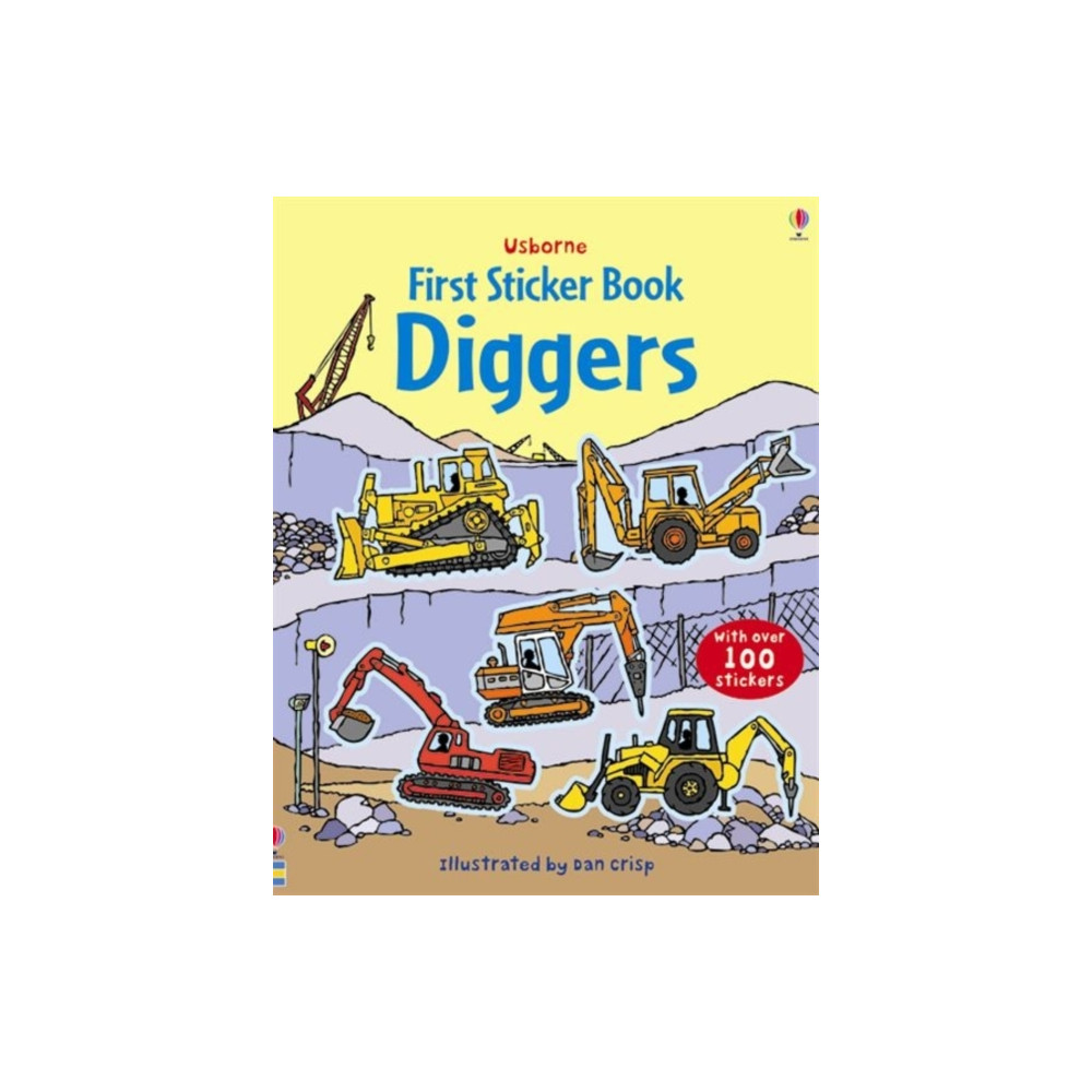 Produktbild för First Sticker Book Diggers (häftad, eng)