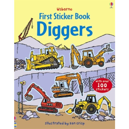 Usborne Publishing Ltd First Sticker Book Diggers (häftad, eng)