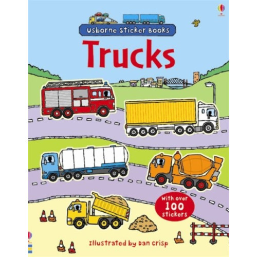 Usborne Publishing Ltd First Sticker Book Trucks (häftad, eng)