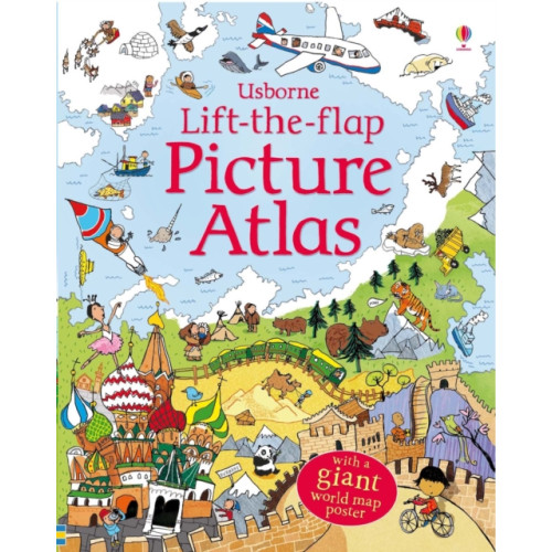 Usborne Publishing Ltd Lift-the-Flap Picture Atlas (bok, board book, eng)
