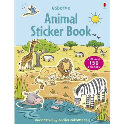 Usborne Publishing Ltd First Sticker Book Animals (häftad, eng)