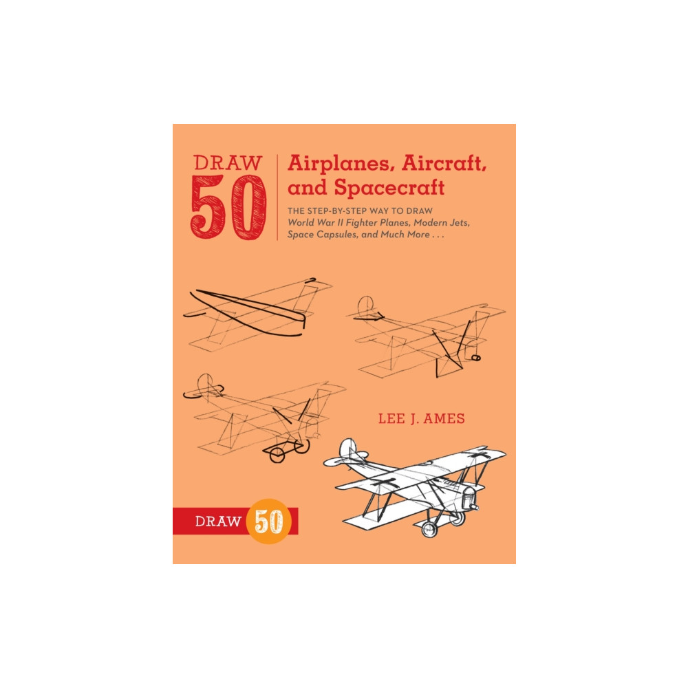 Produktbild för Draw 50 Airplanes, Aircraft, and Spacecraft (häftad, eng)