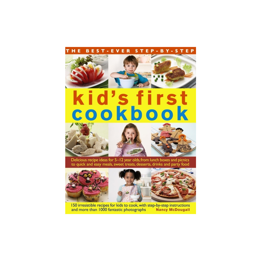 Produktbild för Best Ever Step-by-step Kid's First Cookbook (häftad, eng)