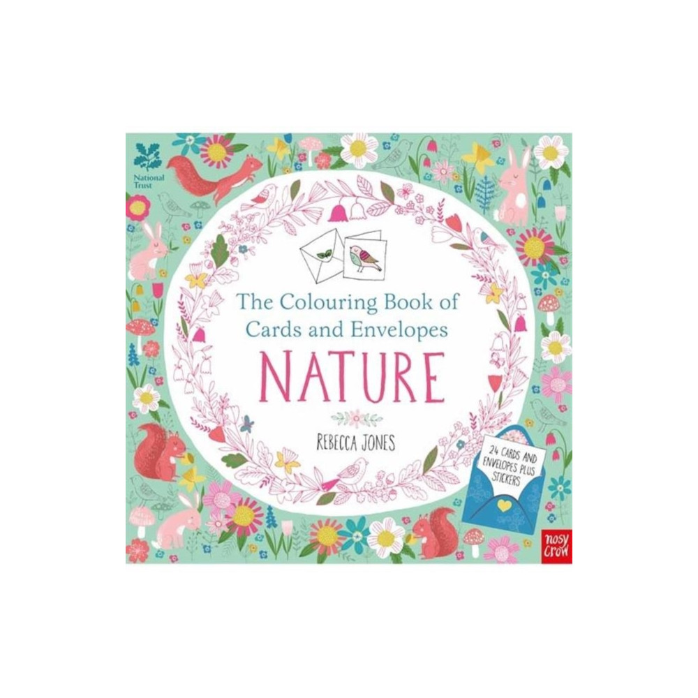 Produktbild för National Trust: The Colouring Book of Cards and Envelopes - Nature (häftad, eng)