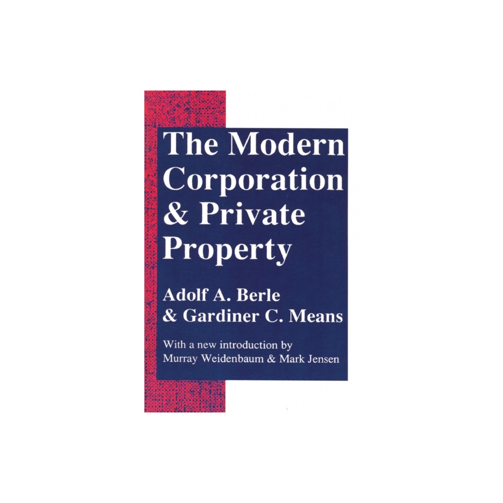 Produktbild för The Modern Corporation and Private Property (häftad, eng)