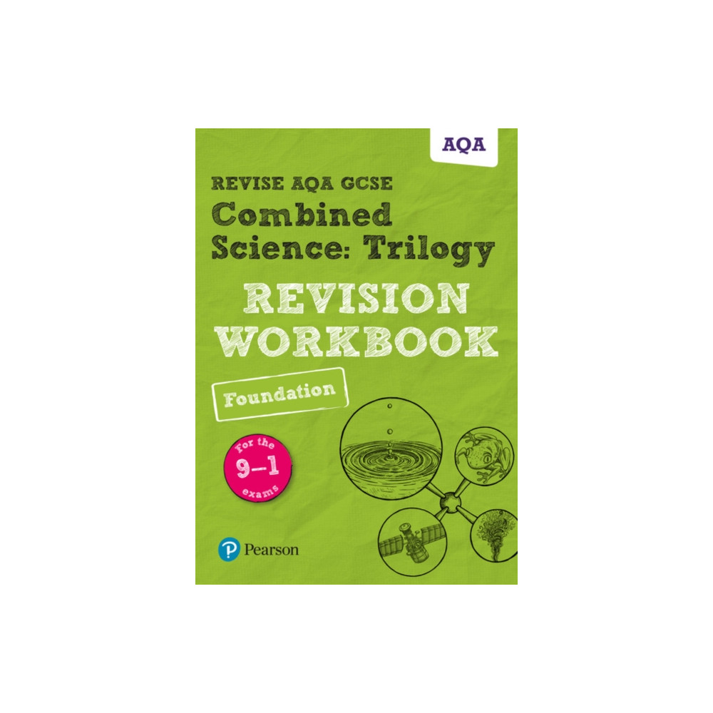 Produktbild för Pearson REVISE AQA GCSE Combined Science Trilogy (Foundation) Revision Workbook - for 2026, 2027 exams (häftad, eng)