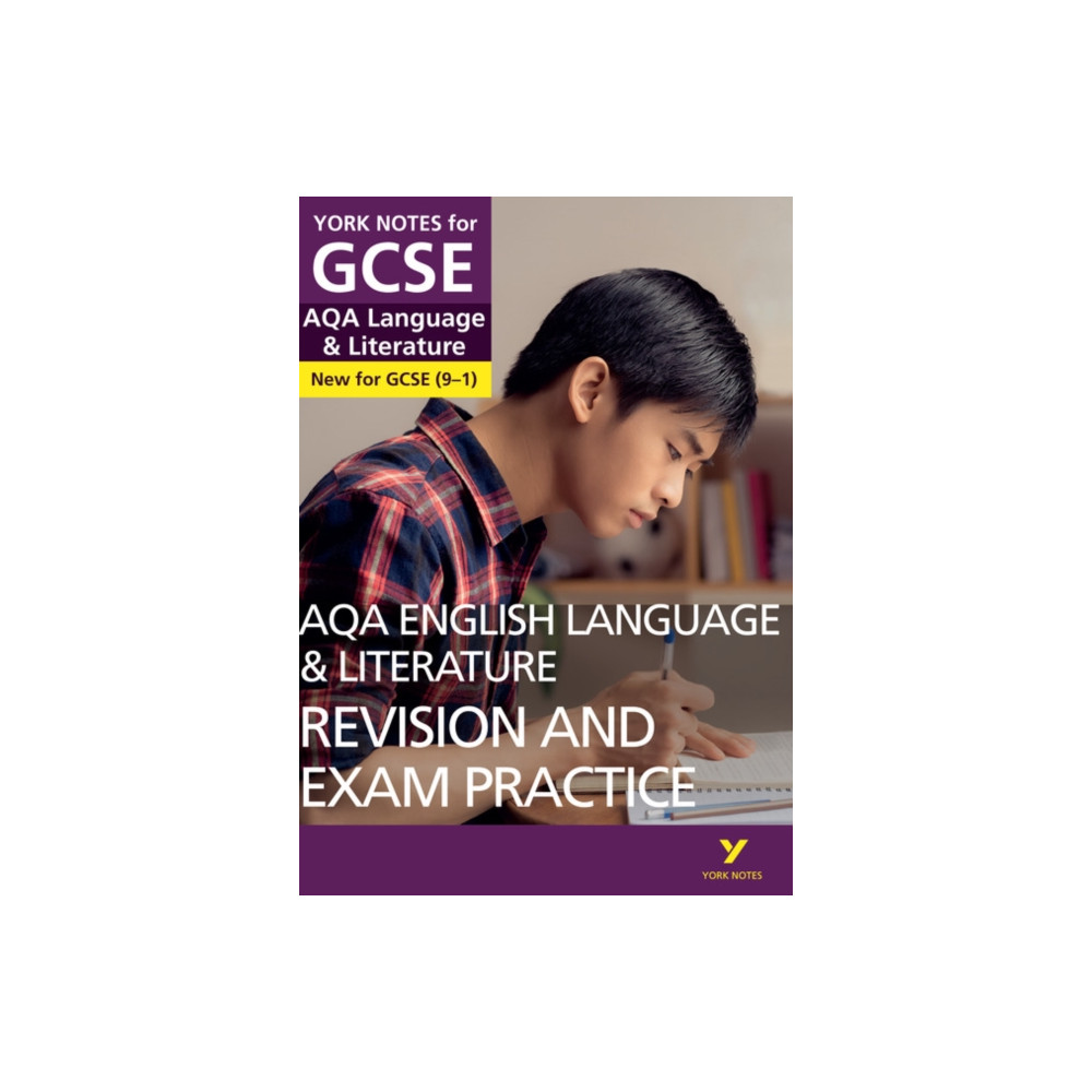 Produktbild för York Notes for GCSE AQA English Language and Literature Revision and Exam Practice (häftad, eng)