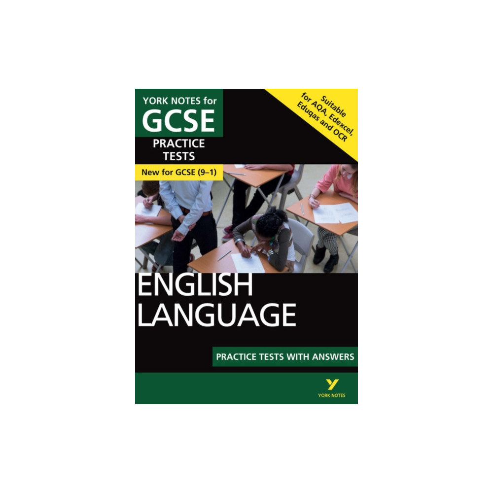 Produktbild för English language practice tests with answers: The best way to practise and feel ready for 2025 and 2026 assessments and exams (häftad, eng)