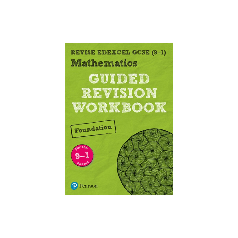 Produktbild för Pearson REVISE Edexcel GCSE Mathematics (Foundation) Guided Revision Workbook - for 2026, 2027 exams (häftad, eng)