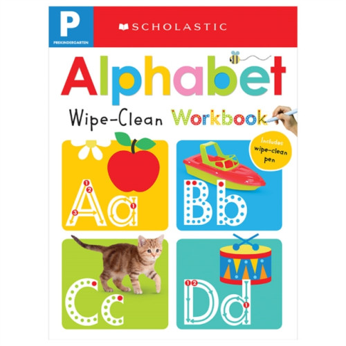 Scholastic Inc. Pre-K Alphabet Wipe-Clean Workbook: Scholastic Early Learners (Wipe-Clean) (bok, board book, eng)