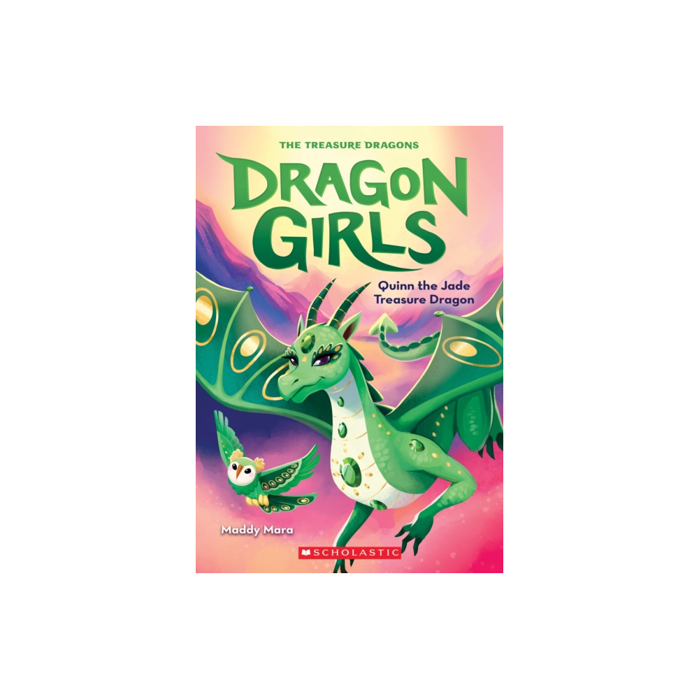 Produktbild för Quinn the Jade Treasure Dragon (Dragon Girls #6) (häftad, eng)