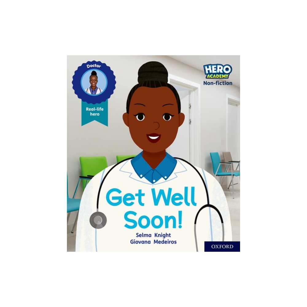 Produktbild för Hero Academy Non-fiction: Oxford Level 1, Lilac Book Band: Get Well Soon! (häftad, eng)