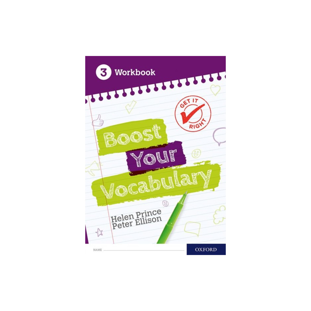Produktbild för Get It Right: Boost Your Vocabulary Workbook 3 (häftad, eng)