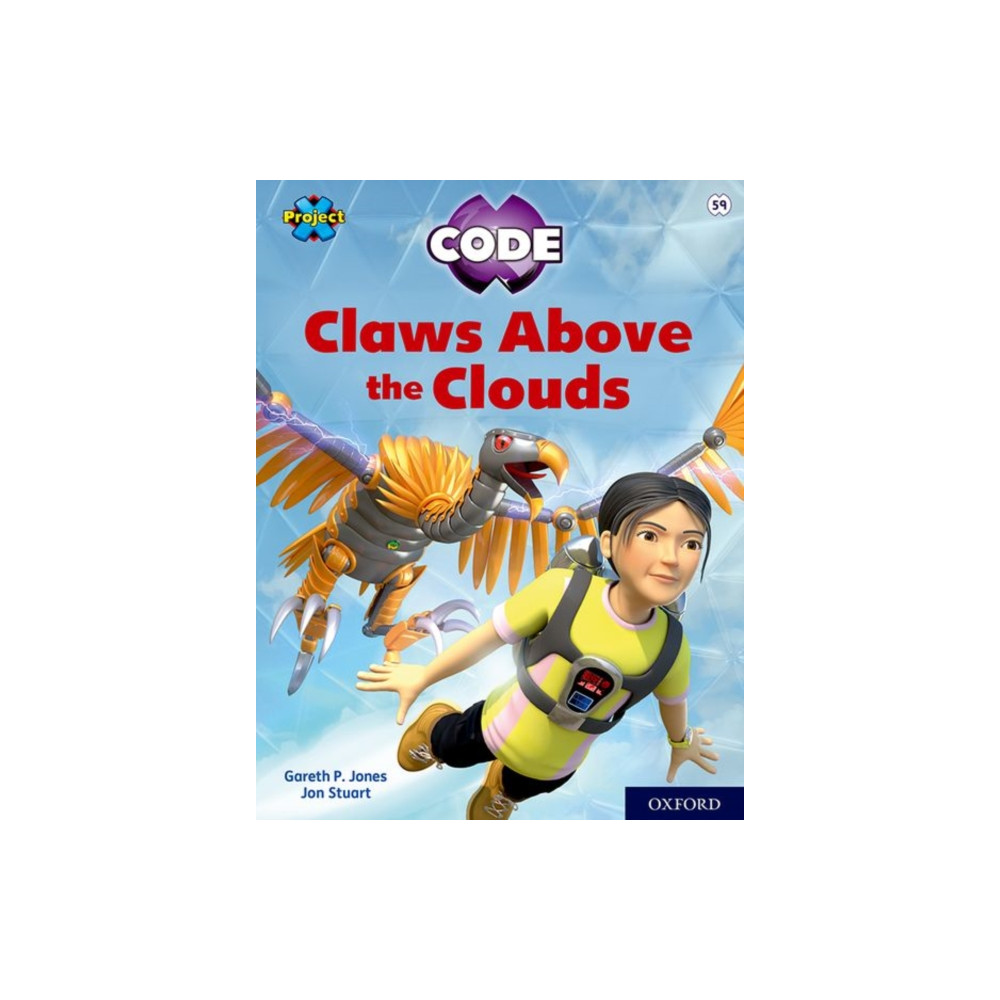 Produktbild för Project X CODE: White Book Band, Oxford Level 10: Sky Bubble: Claws Above the Clouds (häftad, eng)